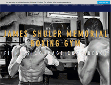 Tablet Screenshot of jamesshulerboxing.com